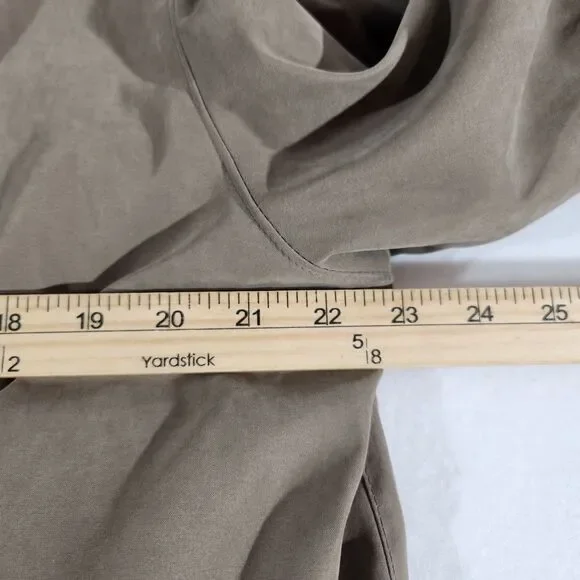 Vintage London Fog Maincoat Womens Size Medium  Reg Khaki Made In USA - Picture 10 of 16